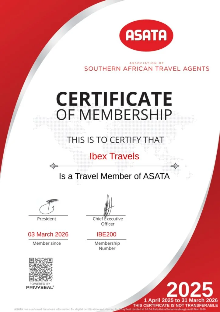 PAX accreditation certificate